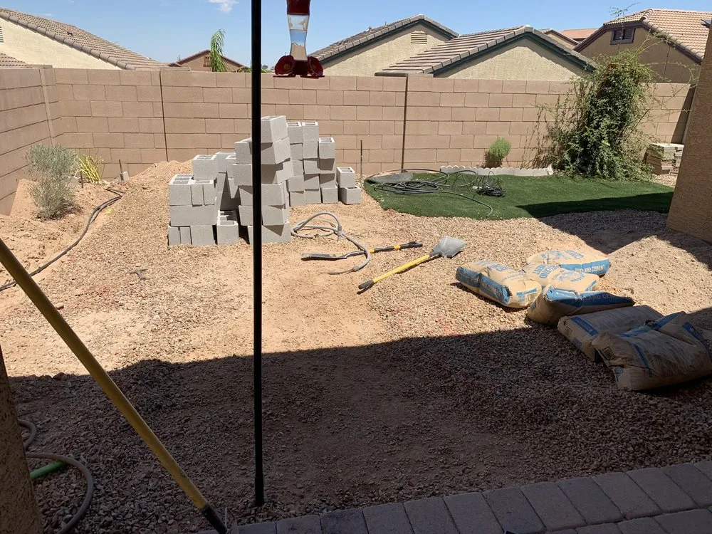 Custom garden landscaping in Tucson, AZ - Sunset Sky Landscape
