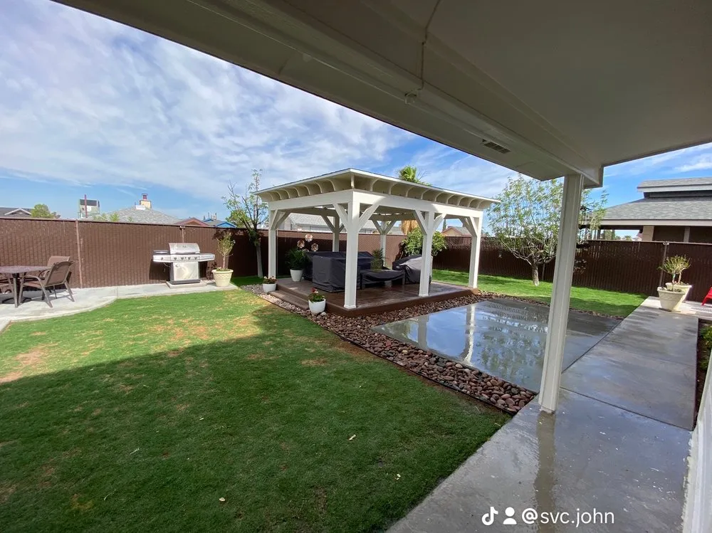 Expert outdoor landscaping with custom design across El Paso, TX - Sunset View Construction