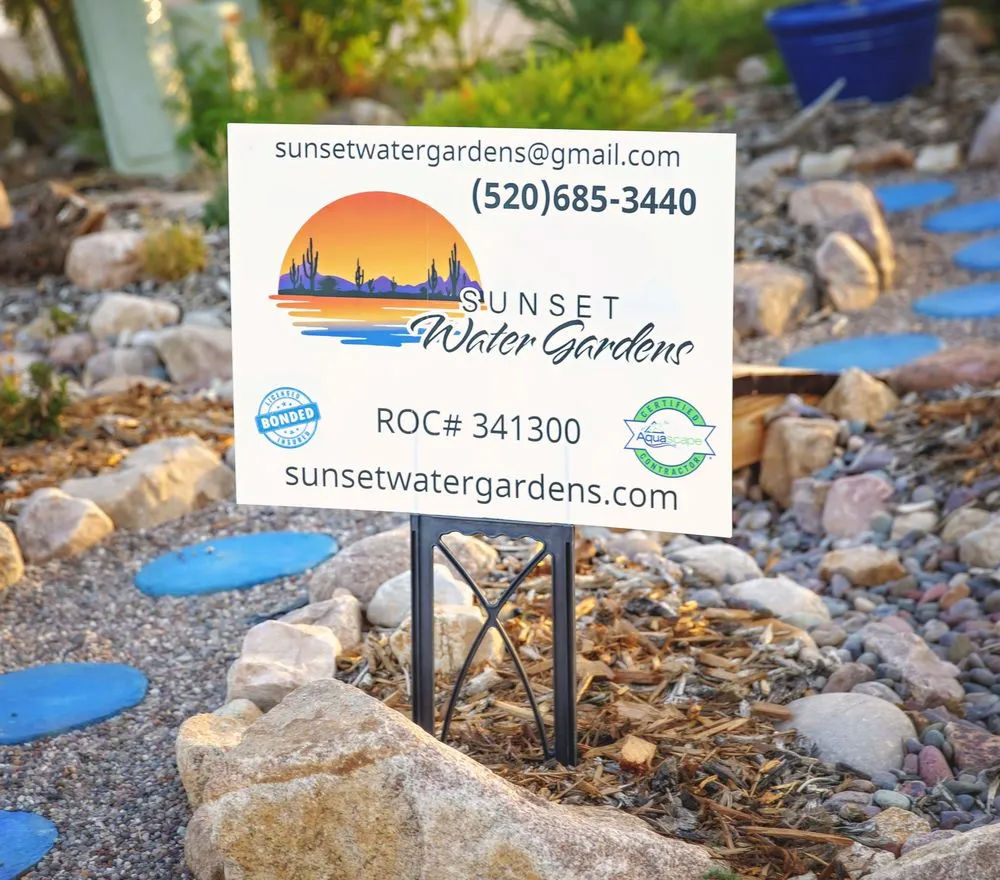 Custom residential landscaping for outdoor upgrades across Sierra Vista, AZ - Sunset Water Gardens