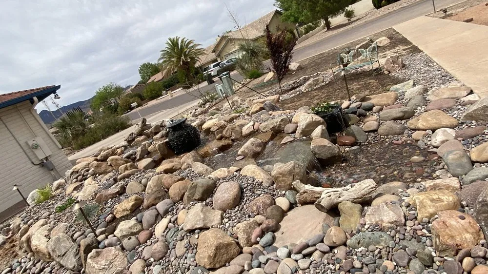 Reliable lawn mowing service for residential properties across Sierra Vista, AZ - Sunset Water Gardens