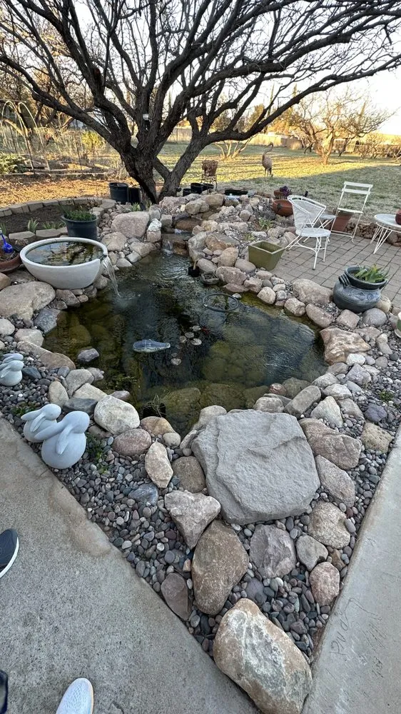 Custom yard cleanup service for residential properties across Sierra Vista, AZ - Sunset Water Gardens