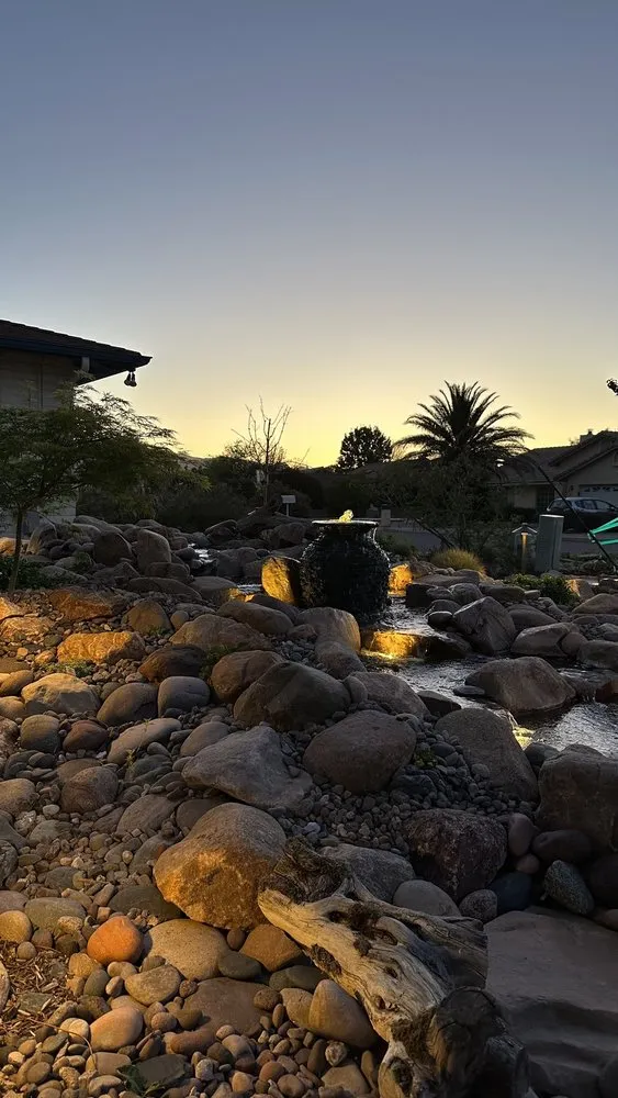 Top-rated outdoor landscaping near you in Sierra Vista, AZ by Sunset Water Gardens