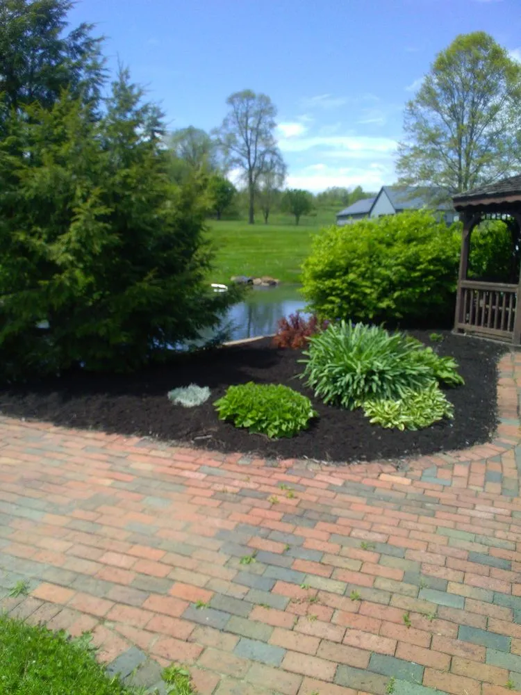 Professional garden landscaping in Fredericksburg, OH - Sunset Yard Solutions