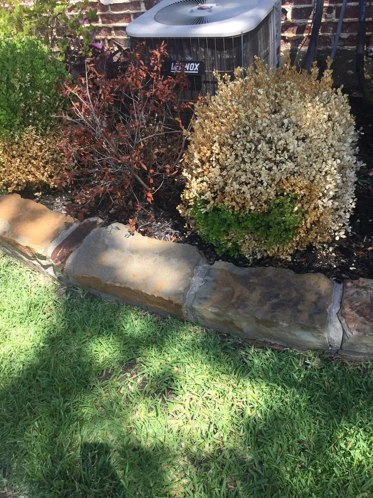 Custom landscape design for homes in Lewisville, TX by Sunshine Home Hero