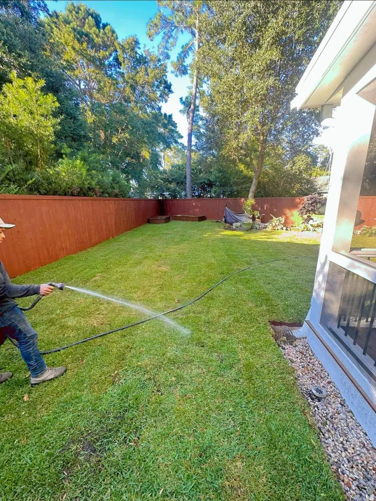 Custom residential landscaping in Ladson, SC by Sunshine Landscape & Design