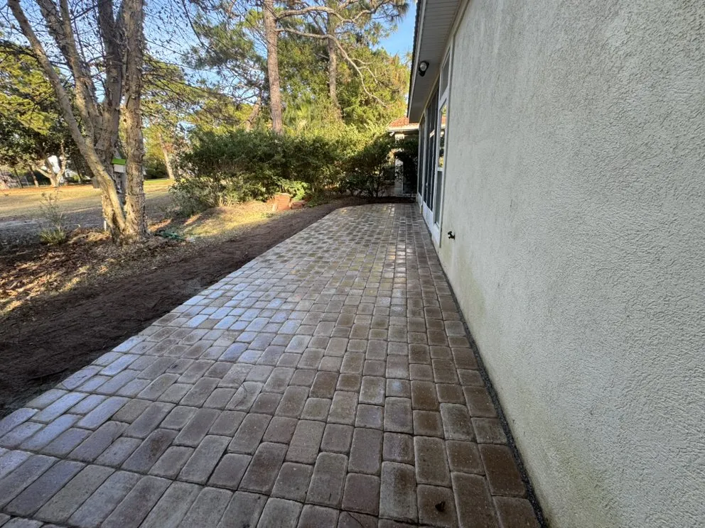 Custom landscape installation for residential properties in Panama City Beach, FL by Sunshine Landscape Solutions