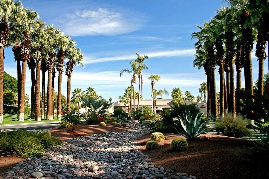 Affordable outdoor landscaping for beautiful yards in Thousand Palms, CA by Sunshine Landscape
