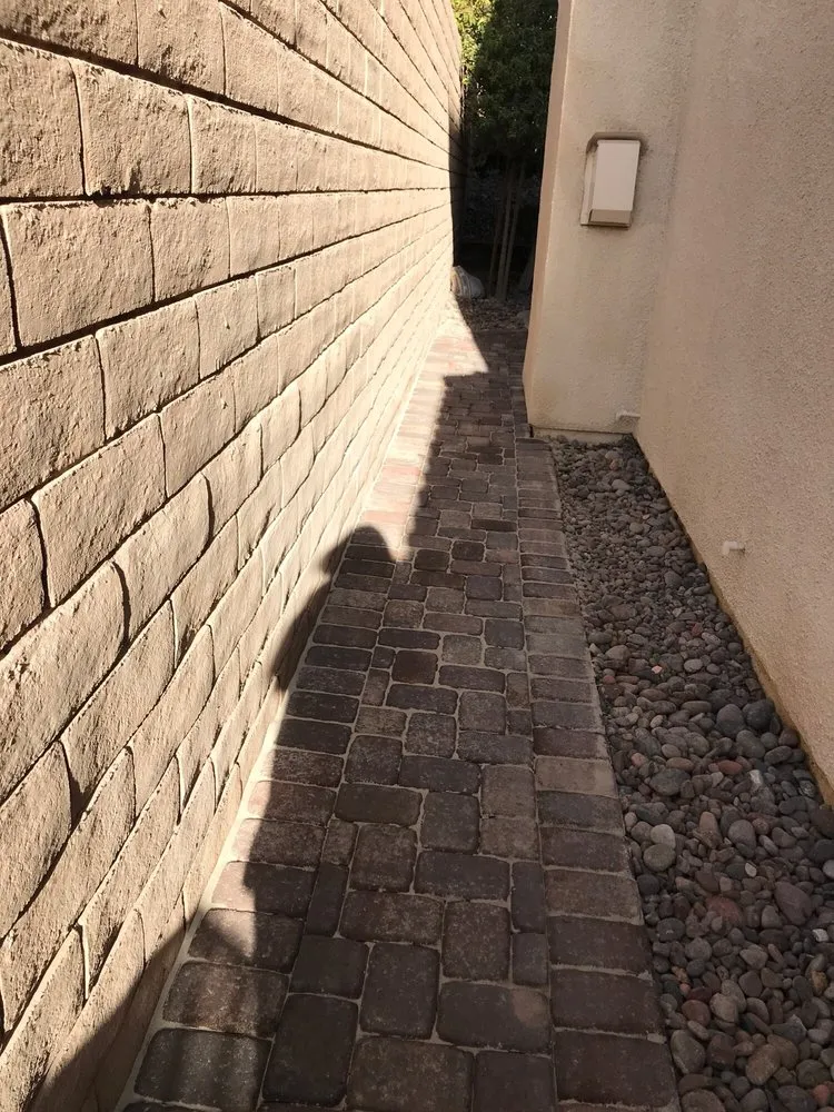 Reliable lawn mowing service for year-round maintenance in Las Vegas, NV by Sunshine Landscaping