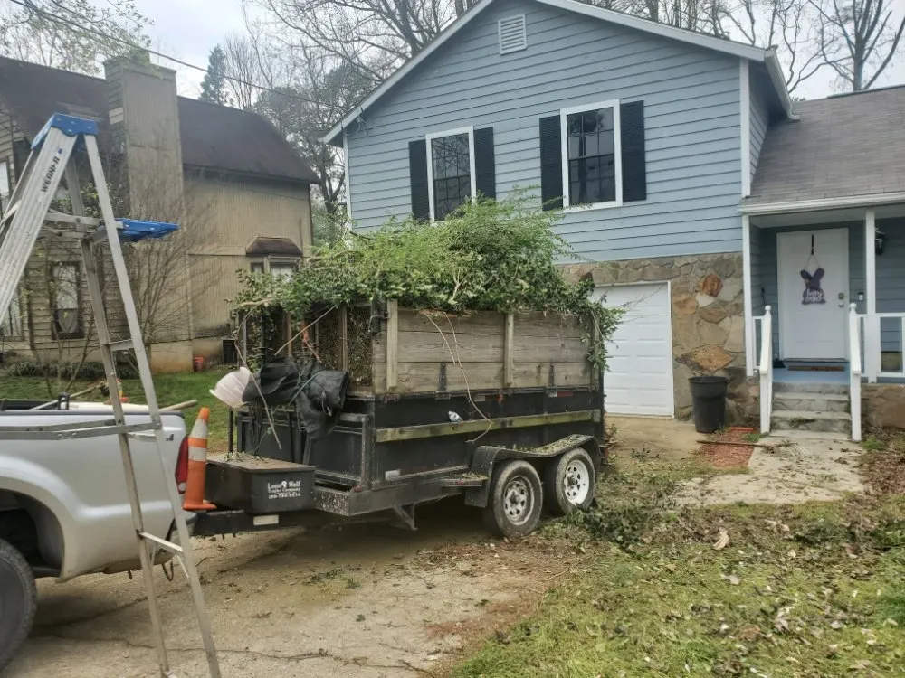 Custom outdoor landscaping for residential properties in Lilburn, GA by Sunshine Landscaping