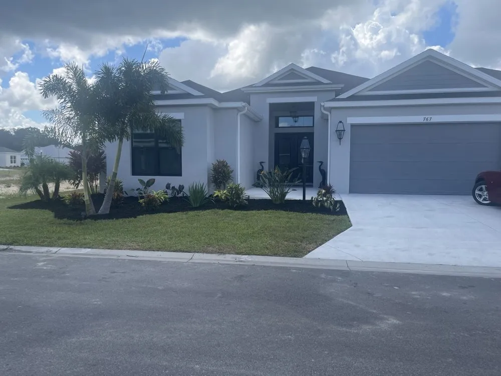 Custom residential landscaping in Lady Lake, FL by Sunstate Lawn And Land