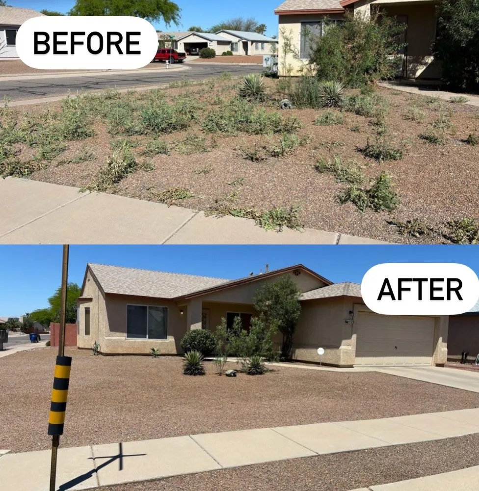 Local garden landscaping in Tucson, AZ by SunTech Construction and Landscaping