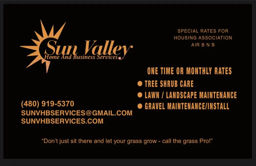 Trusted landscaping services in Maricopa, AZ - SunValley Home and Business Services
