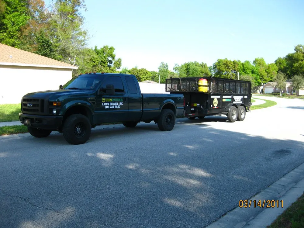 Top-rated lawn mowing service in DeLand, FL by Sunworks Lawn Service