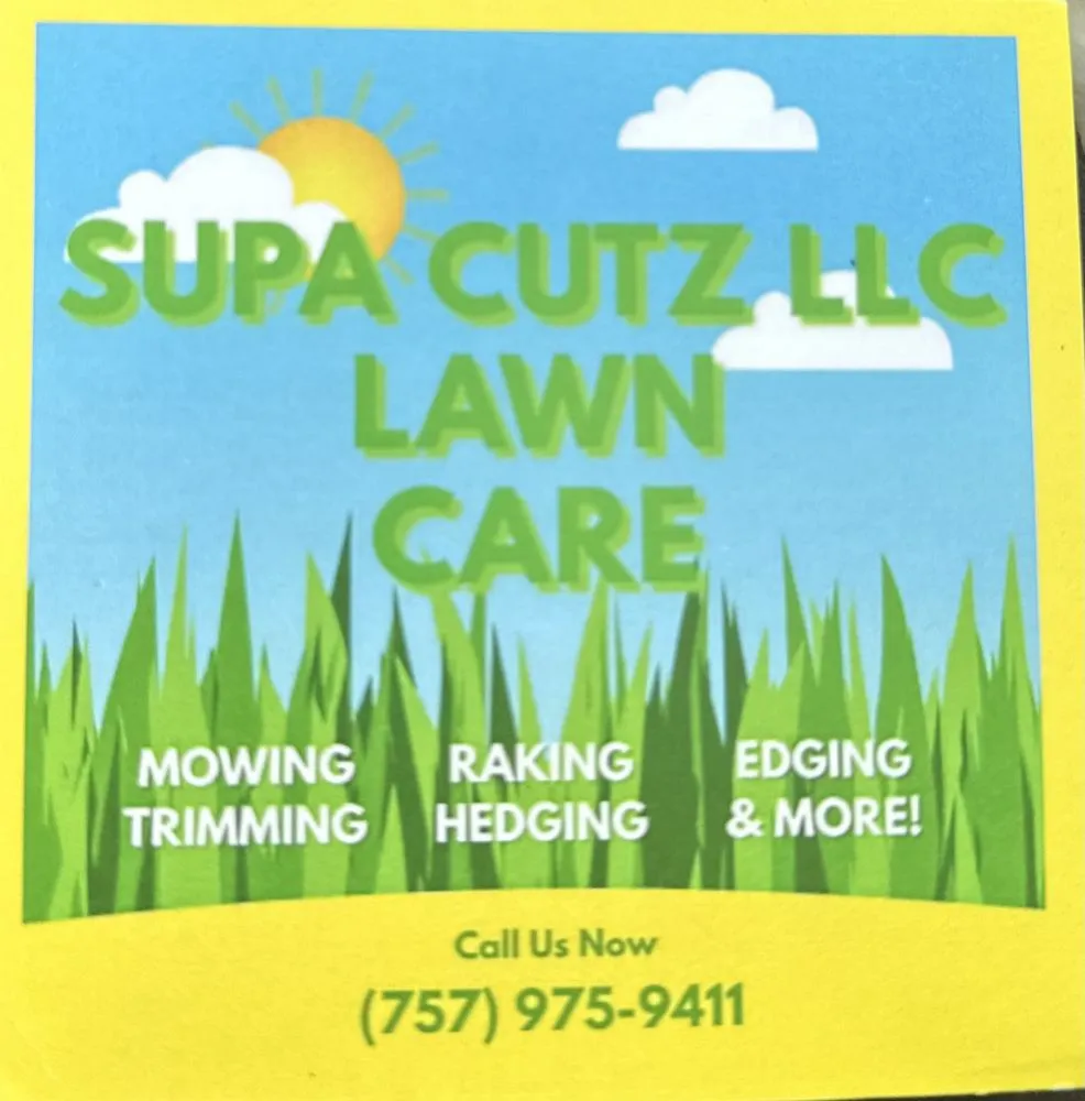 Custom yard cleanup service in Hampton, VA by Supa Cutz Lawn Care
