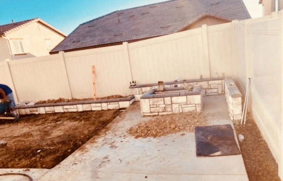 Custom landscape design in Norco, CA - Super Cement Handyman