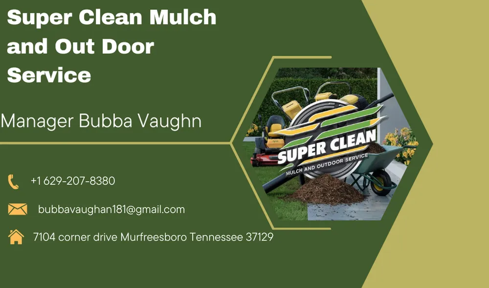 Custom lawn mowing service in Murfreesboro, TN - Super Clean Mulch And Out Door Service