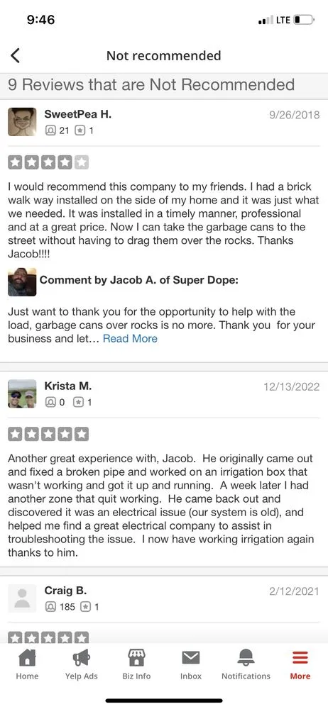 Reliable lawn mowing service with custom design in Buckeye, AZ by Super Dope