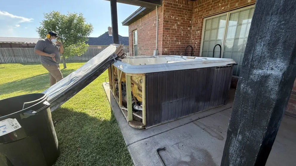 Top-rated garden landscaping with custom design in Amarillo, TX by Super Junk Solutions