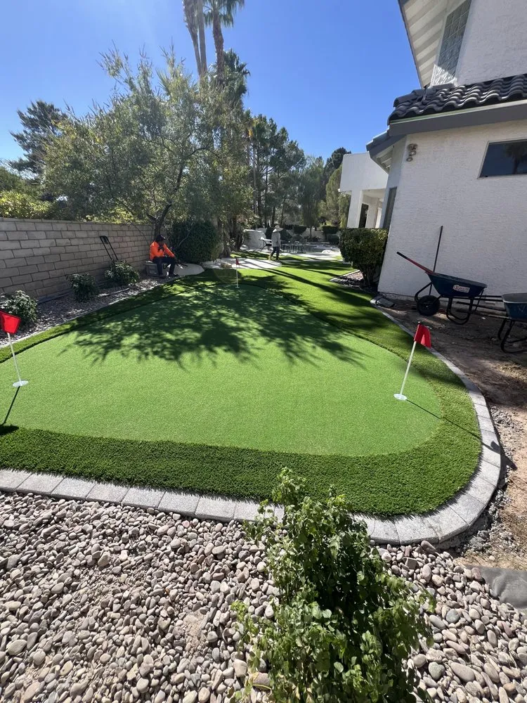 Professional lawn mowing service in Las Vegas, NV - Super Saiyan Landscaping and Tree Service