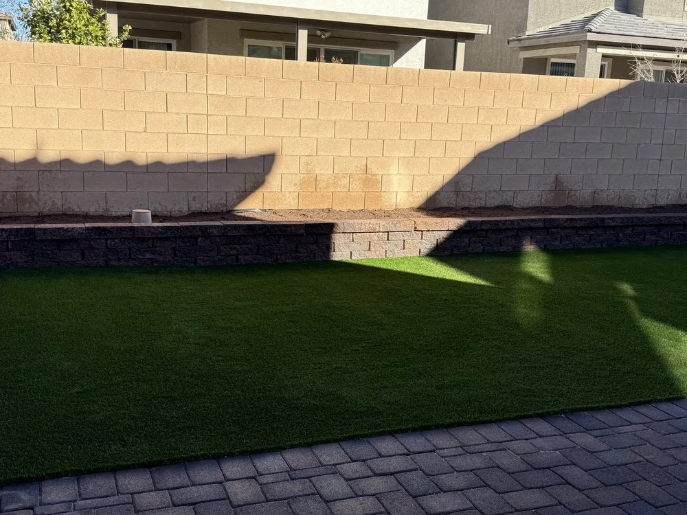 Trusted yard maintenance for beautiful yards in Las Vegas, NV by Super Saiyan Landscaping and Tree Service
