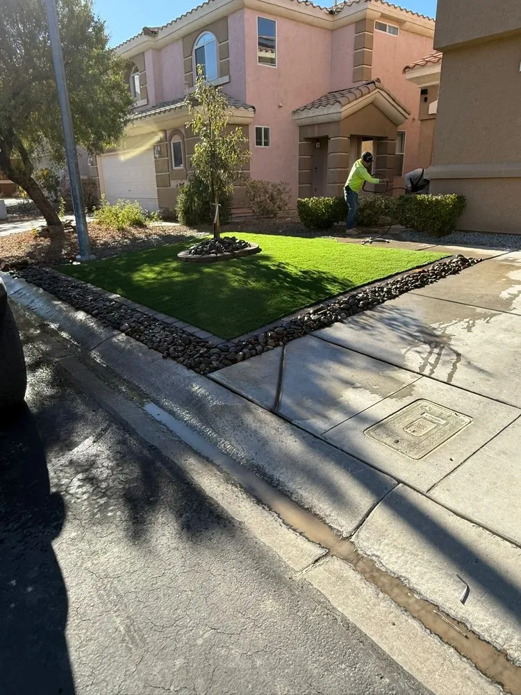 Top-rated landscape installation experts serving Las Vegas, NV - Super Saiyan Landscaping and Tree Service