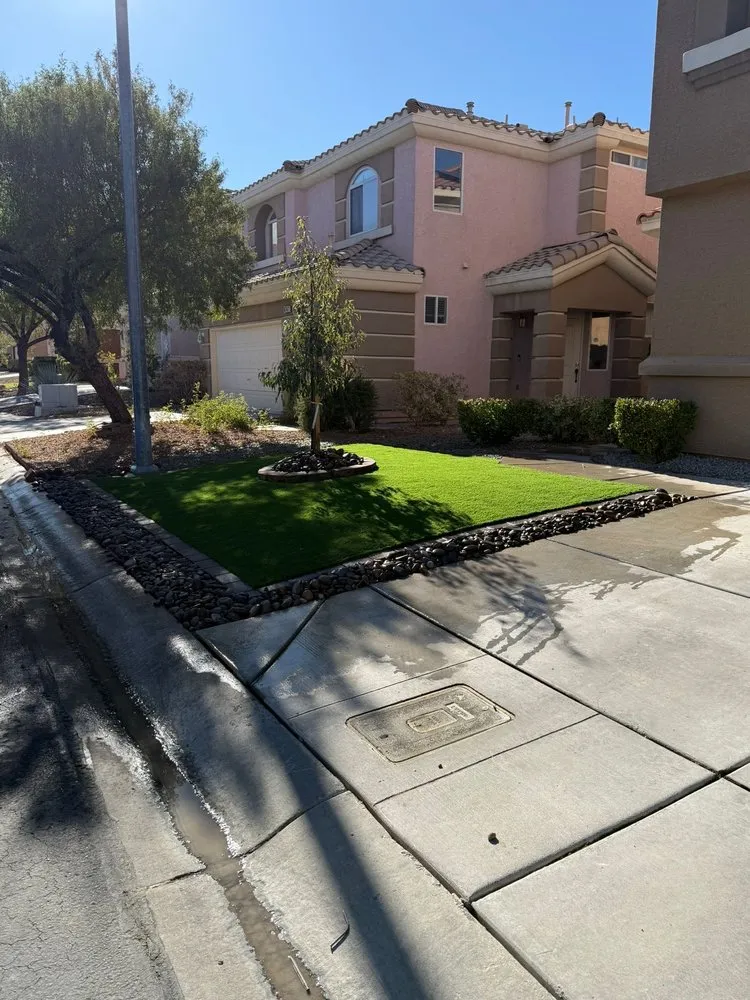 Top-rated yard maintenance in Las Vegas, NV by Super Saiyan Landscaping and Tree Service