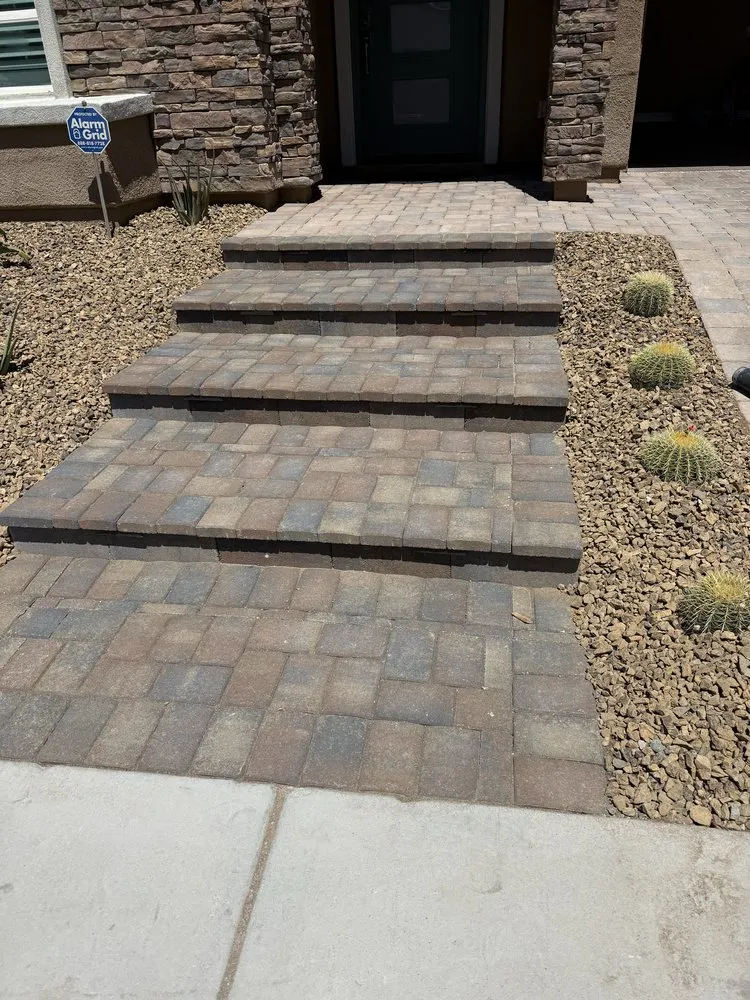 Local landscape design for homes in Las Vegas, NV by Super Saiyan Landscaping and Tree Service