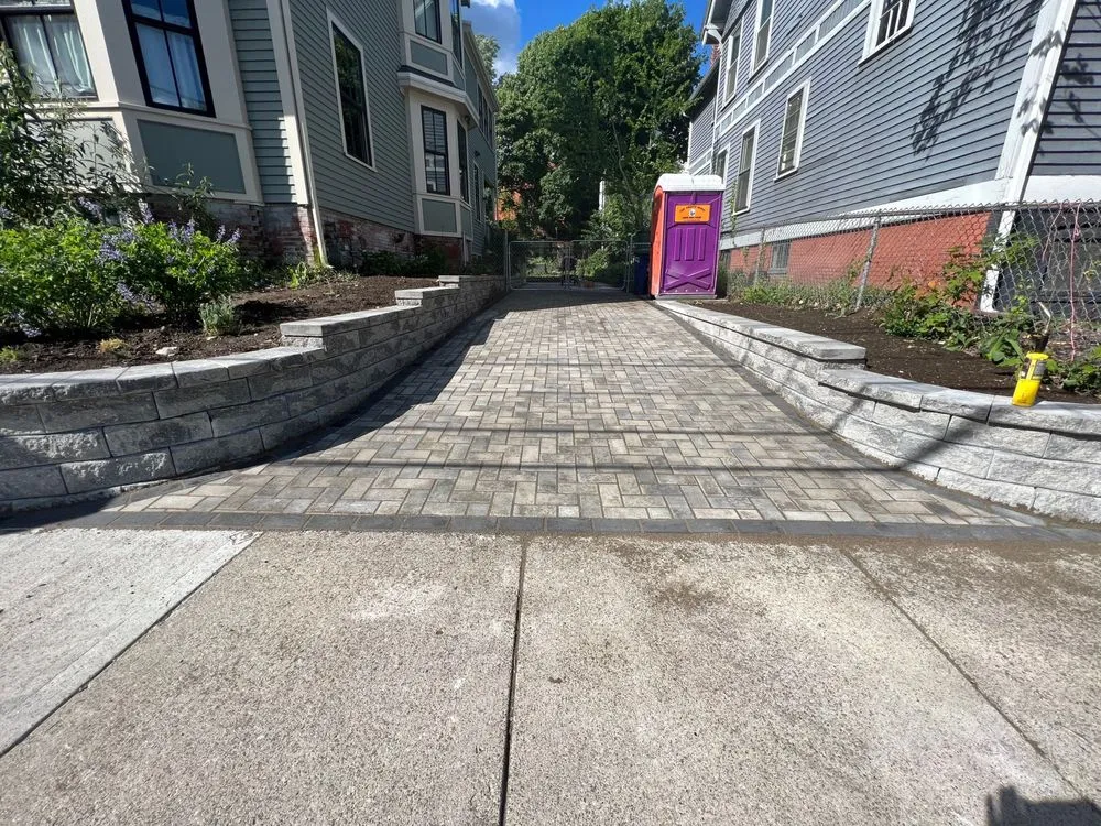 Professional lawn mowing service near you in Natick, MA by Super Service Landscaping & Construction