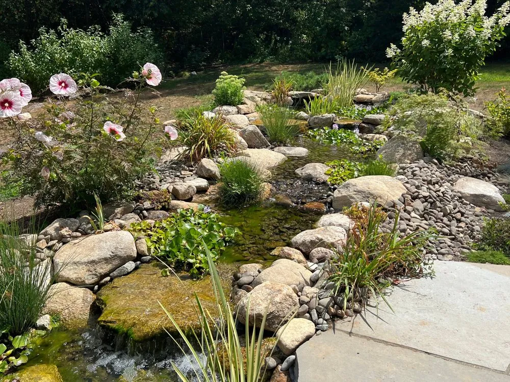 Custom landscape design near you in Natick, MA by Super Service Landscaping & Construction