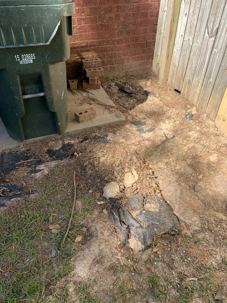 Professional yard cleanup service in Warner Robins, GA by Super Star Lawn Care & Fencing