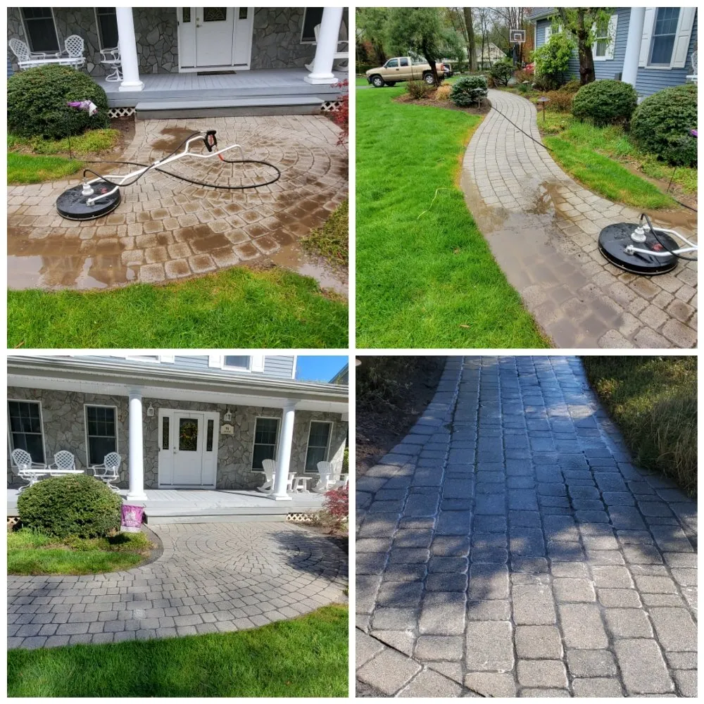 Professional yard cleanup service for residential properties in Oakland, NJ by Supergreen Landscaping