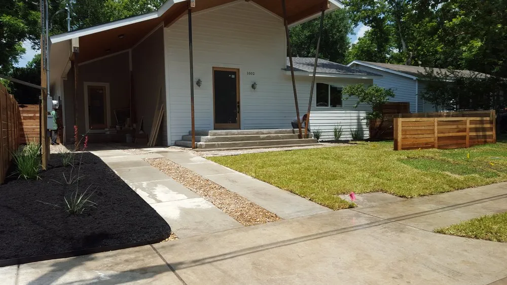 Professional garden landscaping in Austin, TX by Superior American Service