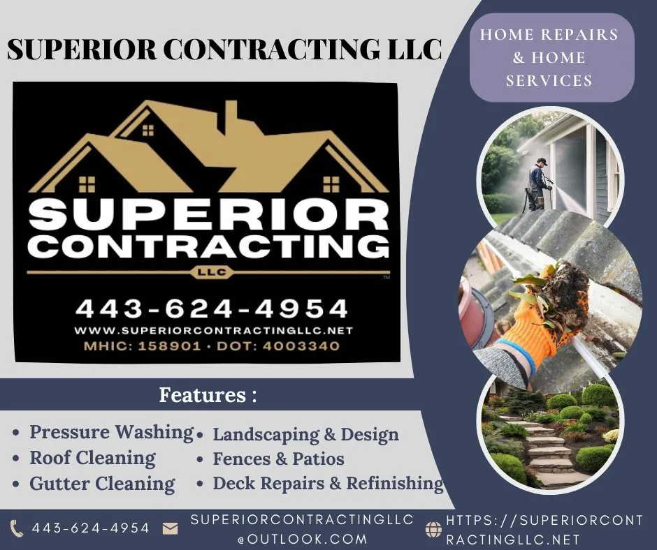 Top-rated residential landscaping for year-round maintenance across Chesapeake Beach, MD - Superior Contracting