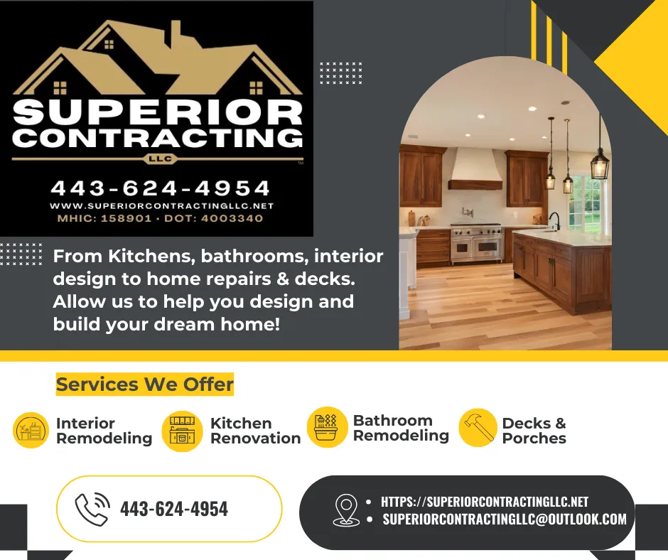 Top-rated landscaping services for residential properties across Chesapeake Beach, MD - Superior Contracting