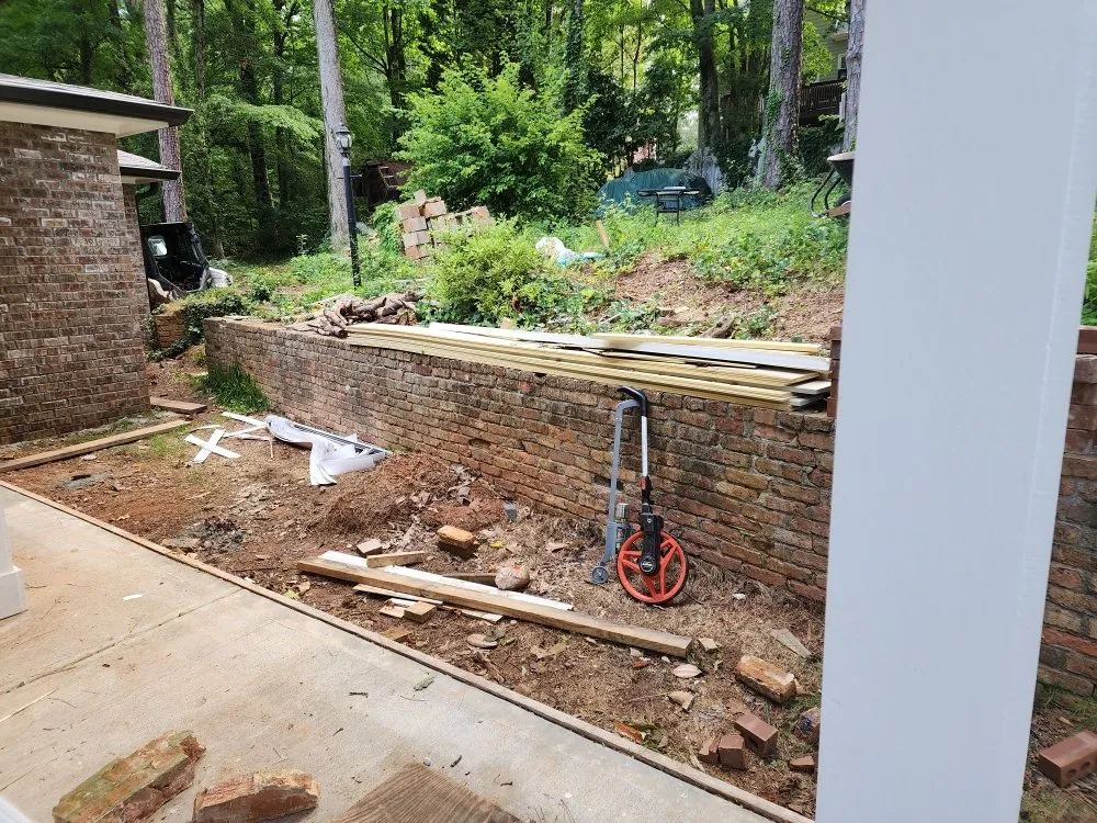 Custom outdoor landscaping in Douglasville, GA by Superior cut lawn service