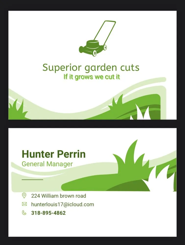 Custom outdoor landscaping with custom design in Sibley, LA by Superior Garden Cuts