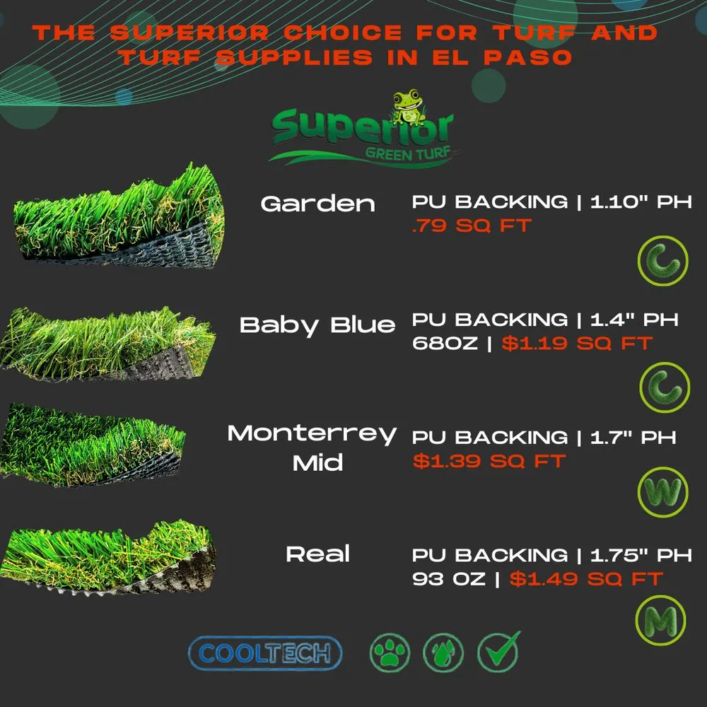 Reliable yard cleanup service for homes in El Paso, TX by Superior Green Turf