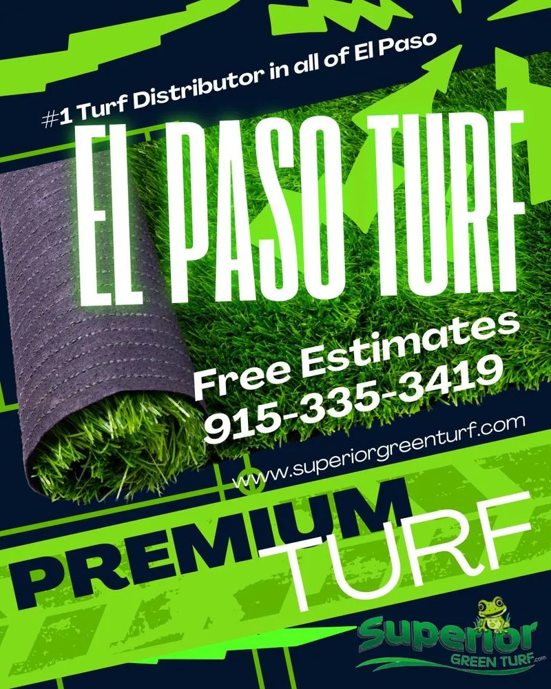 Custom outdoor landscaping experts serving El Paso, TX - Superior Green Turf