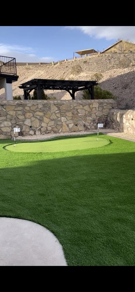 Custom yard cleanup service in El Paso, TX by Superior Green Turf