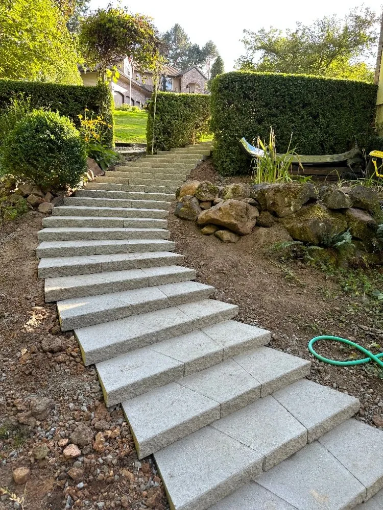 Custom landscape installation in Gladstone, OR by Superior Hardscape and Landscape
