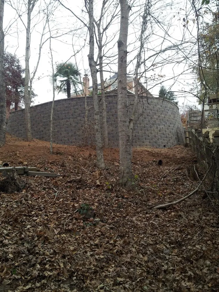 Local garden landscaping in Matthews, NC by Superior Hardscapes