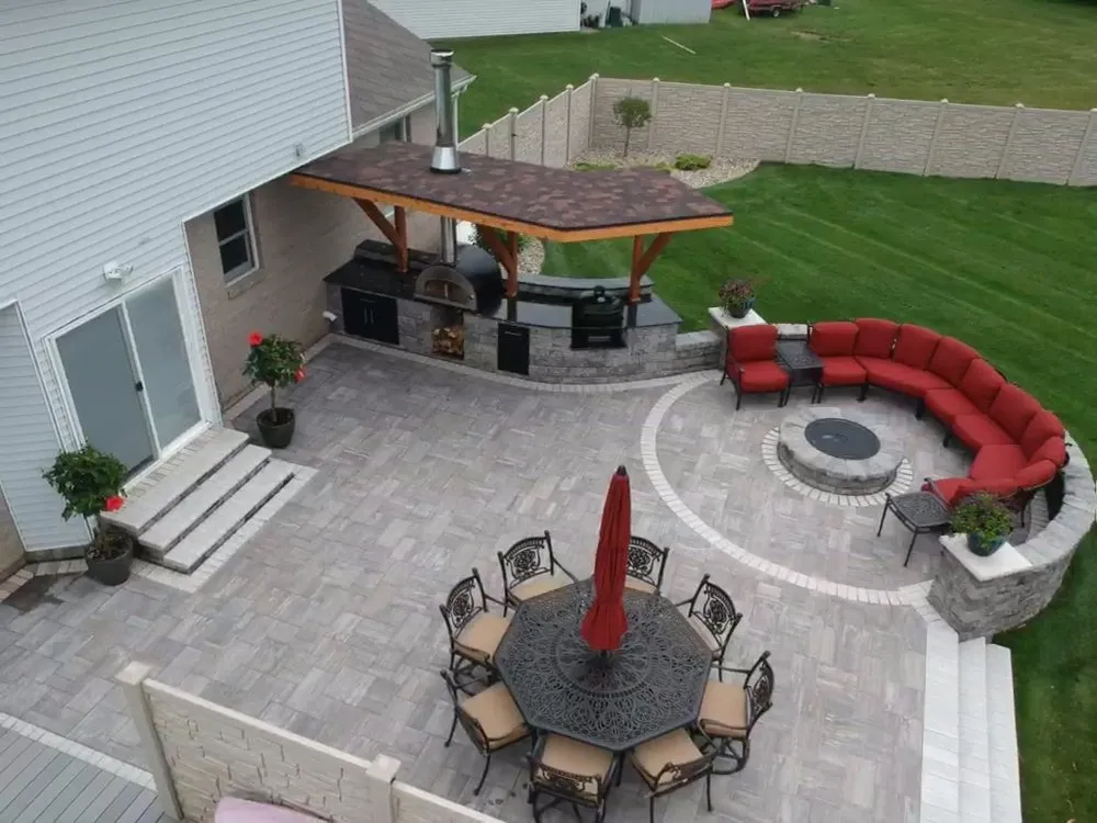 Professional garden landscaping in Middlebury, IN - Superior Hardscapes
