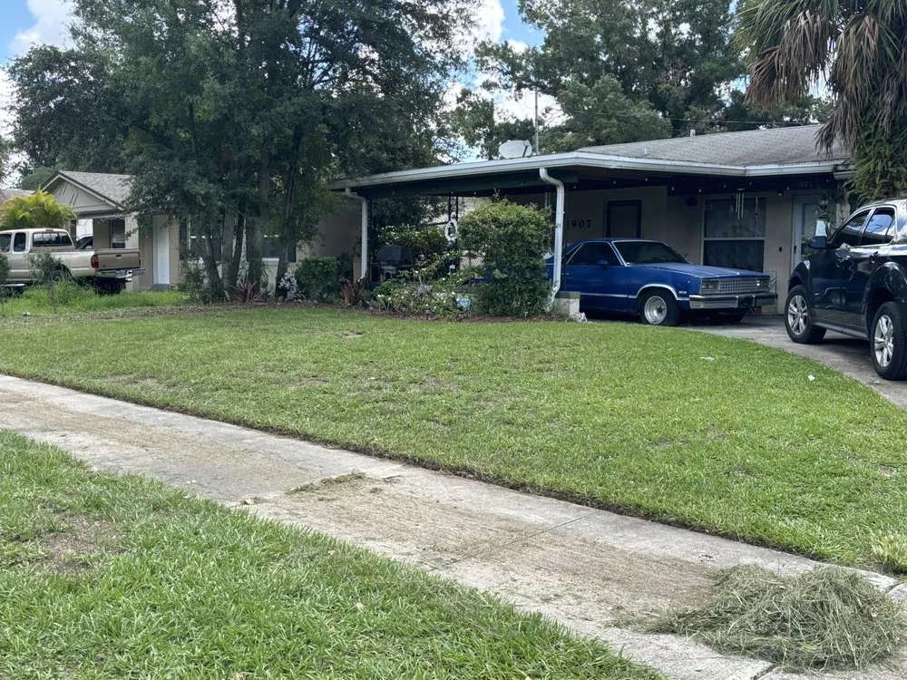 Professional landscape installation in Orlando, FL by Superior Hortus Landscaping