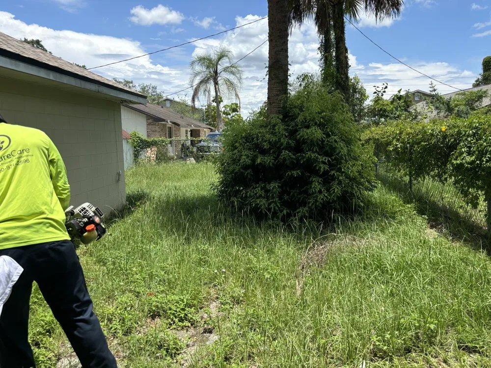 Expert lawn mowing service in Orlando, FL by Superior Hortus Landscaping