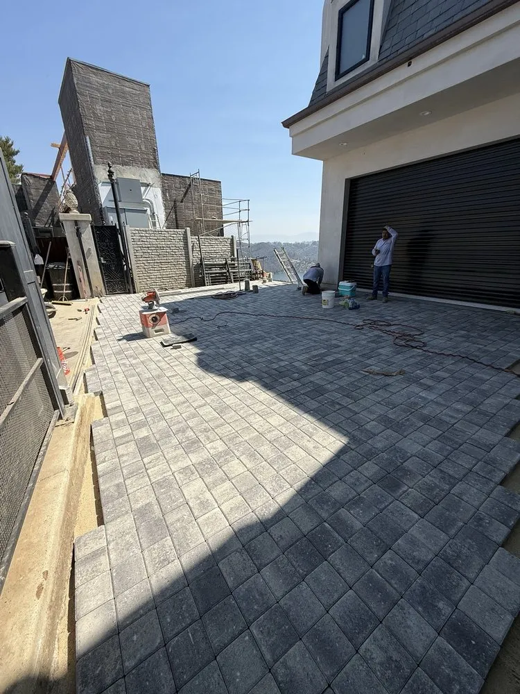 Affordable landscape installation in Castaic, CA by Superior Interlocking Pavers