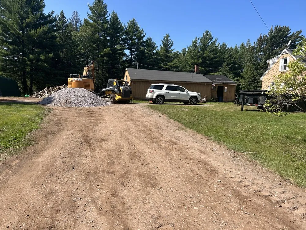 Reliable residential landscaping for residential properties across Negaunee, MI - Superior Land Prep and Snow Removal