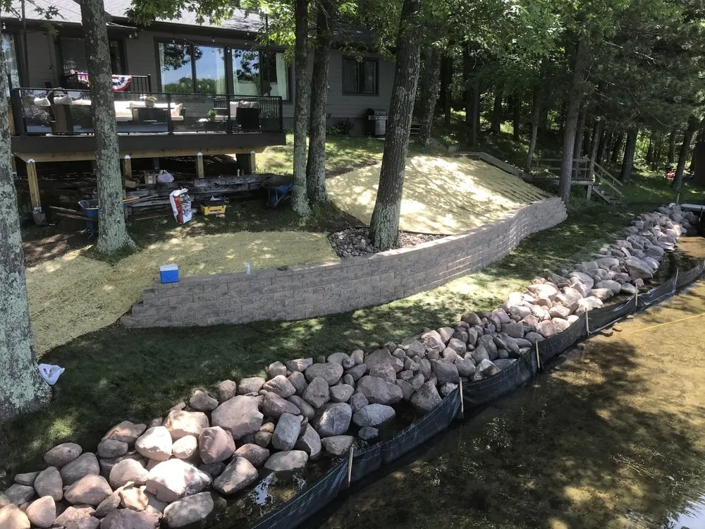 Reliable garden landscaping experts serving Lake Nebagamon, WI - Superior Landscape Contractors