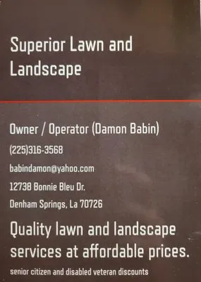 Superior Landscape Services Logo