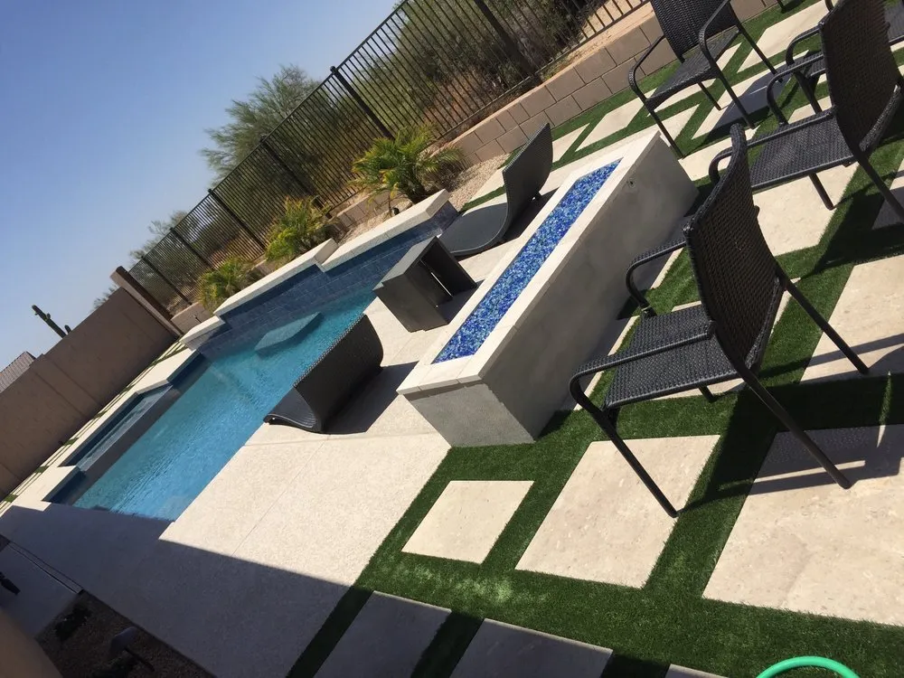 Professional landscape installation in Cave Creek, AZ by Superior Landscape Specialist