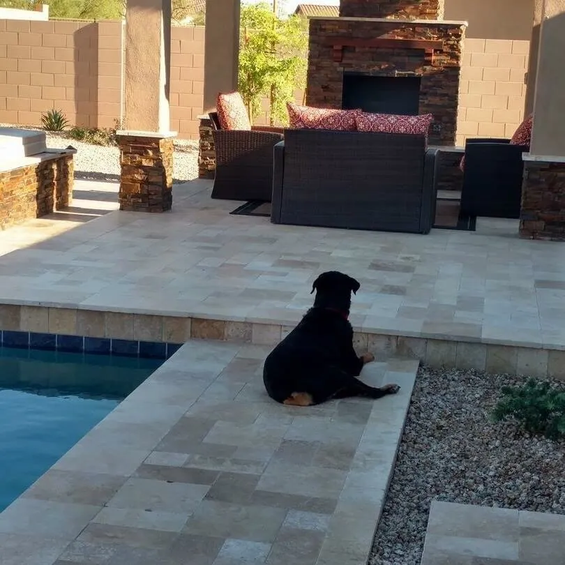 Local lawn mowing service with custom design in Cave Creek, AZ by Superior Landscape Specialist